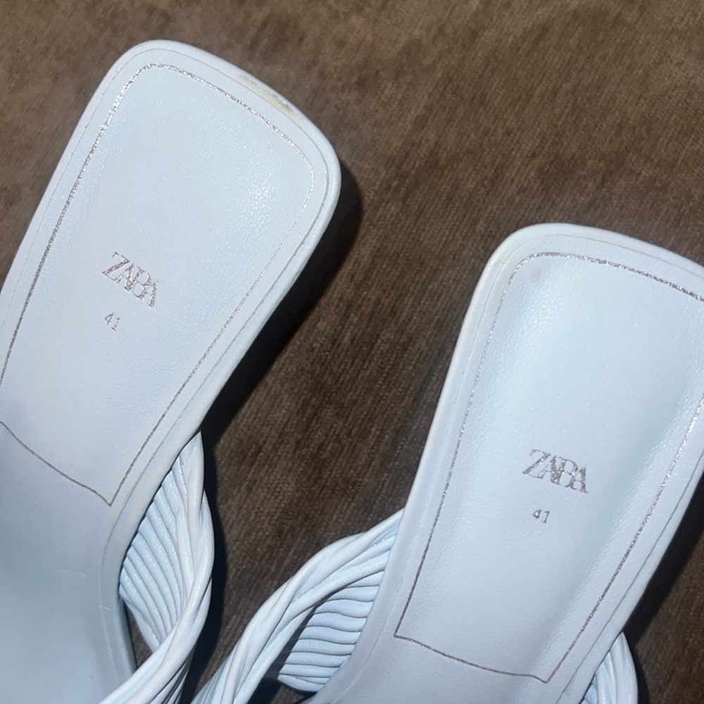 Blue Zara Heels - Picture 3 of 5